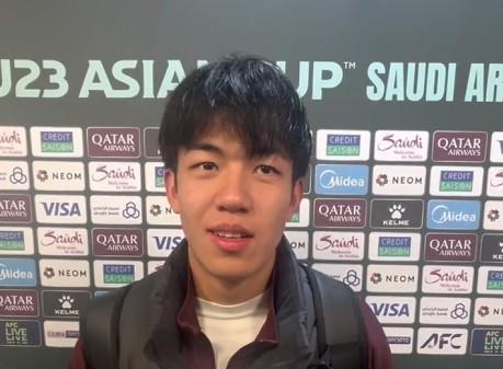 乐竞体育-王博豪：U23亚洲杯的结果稍有遗憾；我们的付出得到了回报